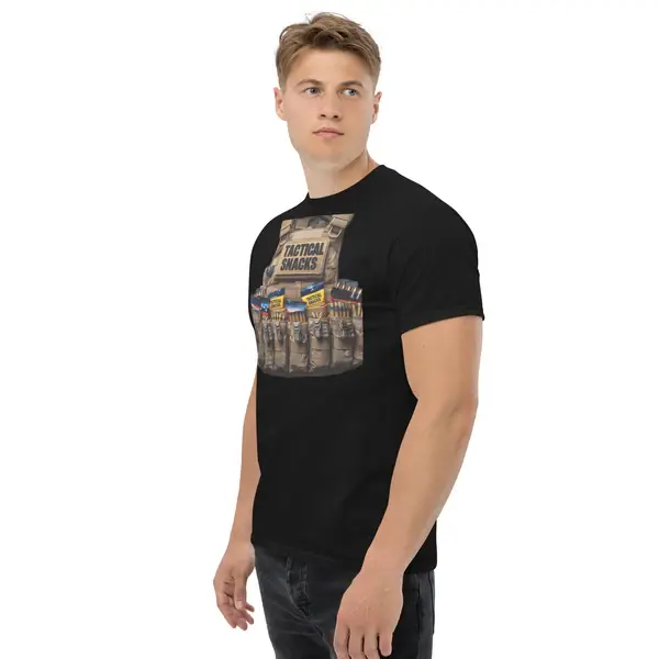 Thumbnail: Tactical Snacks Chest Rig Tee - Black