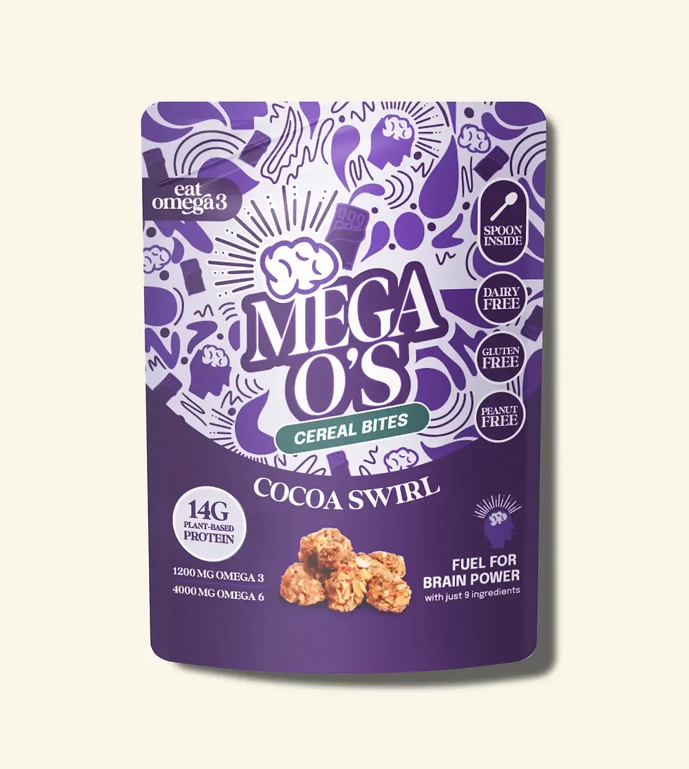 Thumbnail: Mega O's Cocoa Swirl Cereal Bites (6-pack)