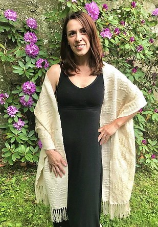 Cotton Lacy Shawl