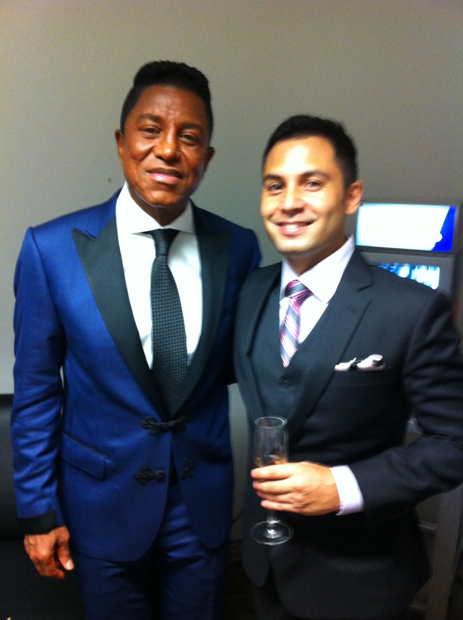 Keagan and Jermaine Jackson