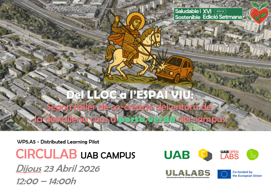 Reimagining the UAB campus north limit: ULALABS second workshop advances with the definition of the New Green Entrance