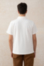 Thumbnail: Zip-up Polo T-shirt