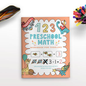 Preschool Math Workbook For Toddlers!