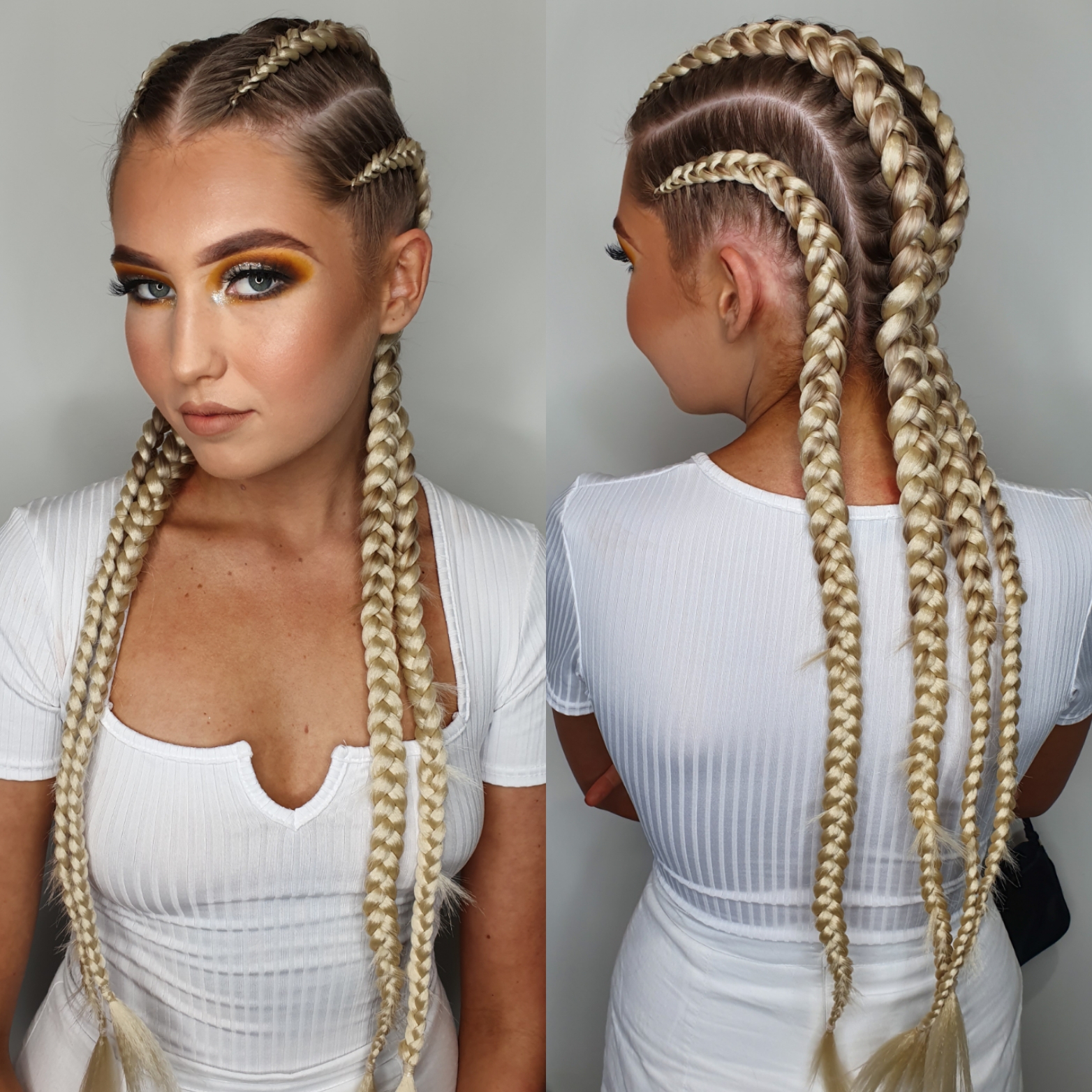 4x Boxer Braids
