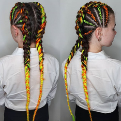 Mohawk Dutch Braids