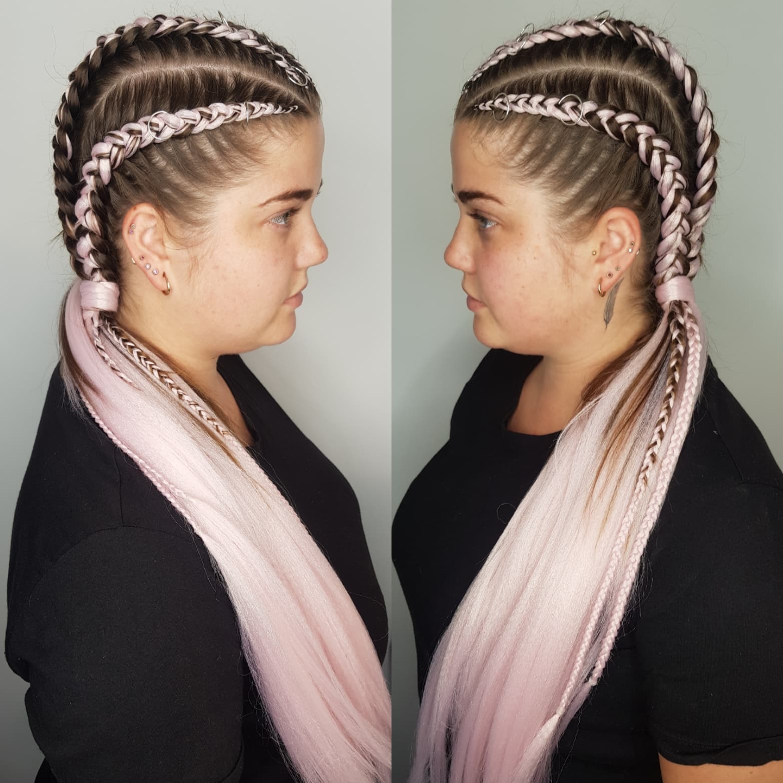 4x Boxer Braids