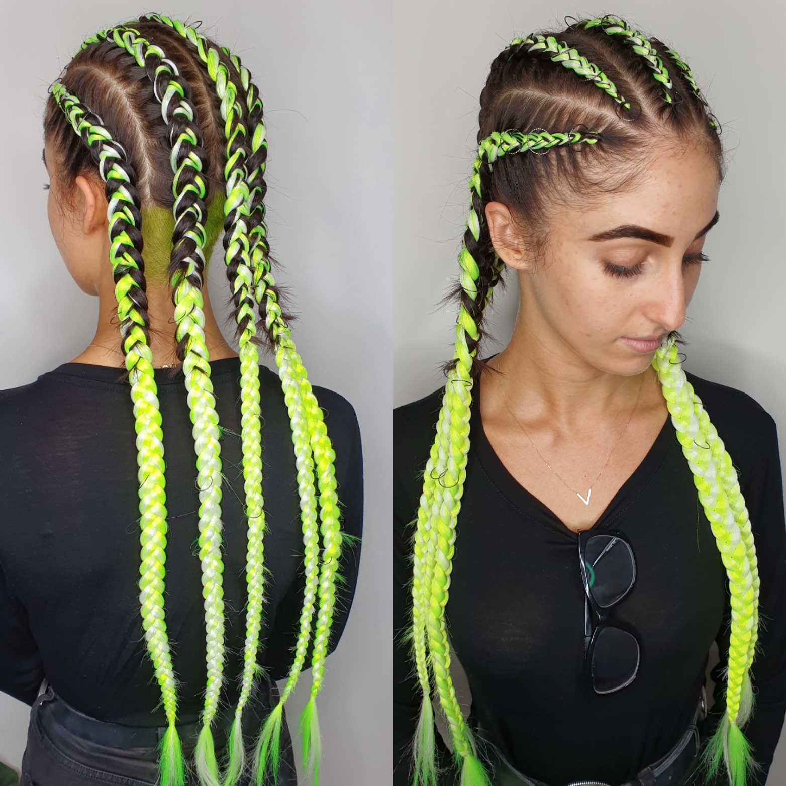 5x Boxer Braids