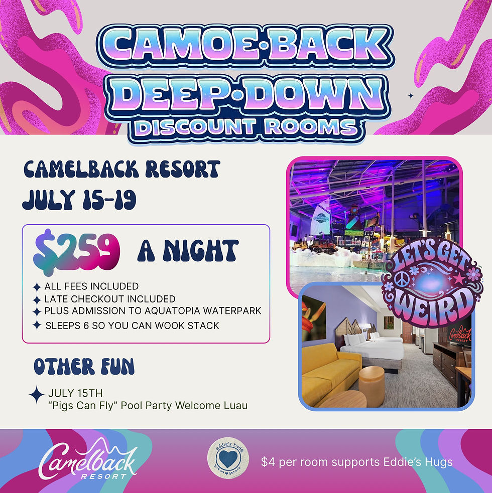 moe.Down 2026 Sunday-Funday 7/19 Resort Rooms