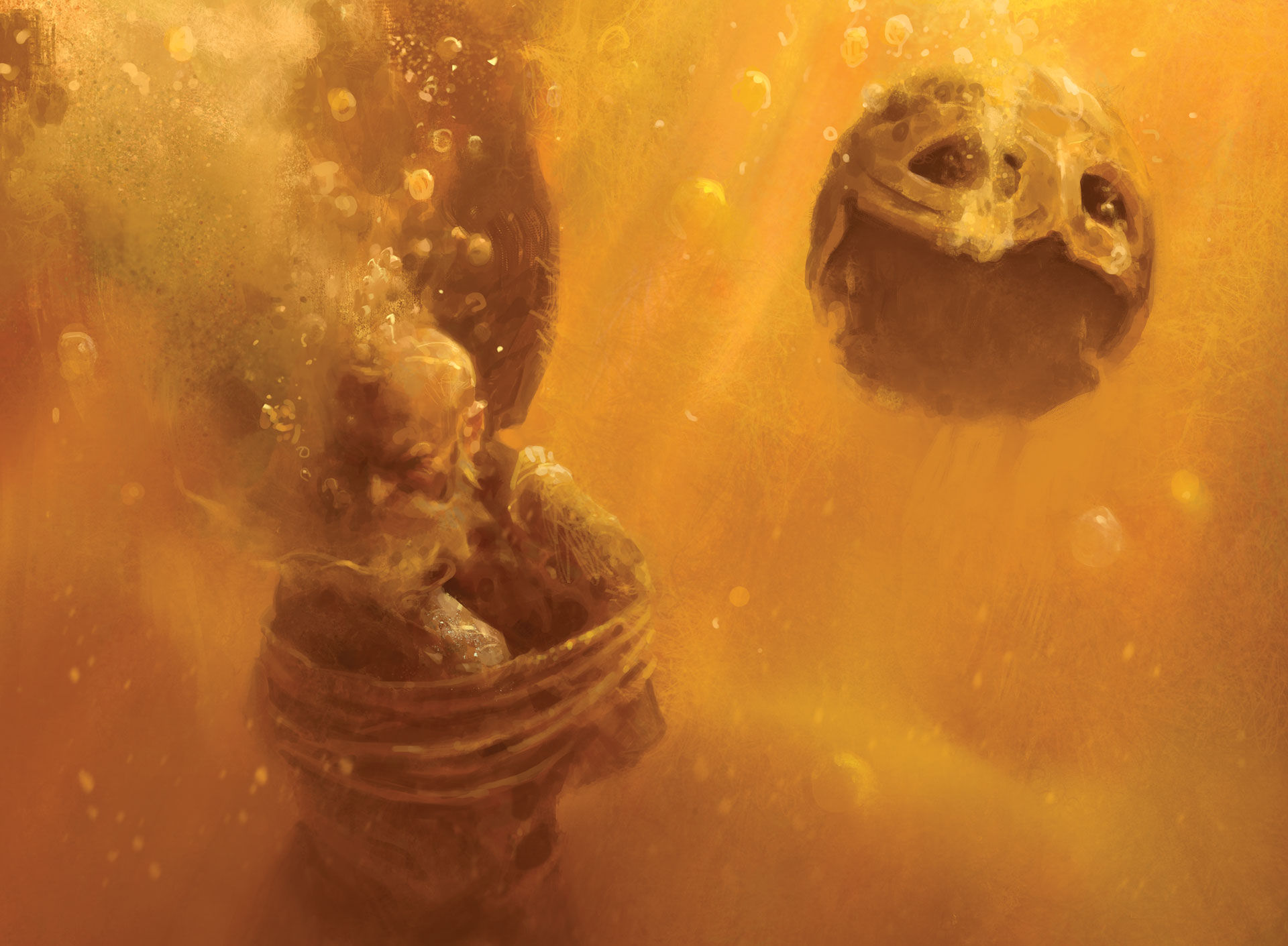 Weigh Down - Magic the Gathering Print