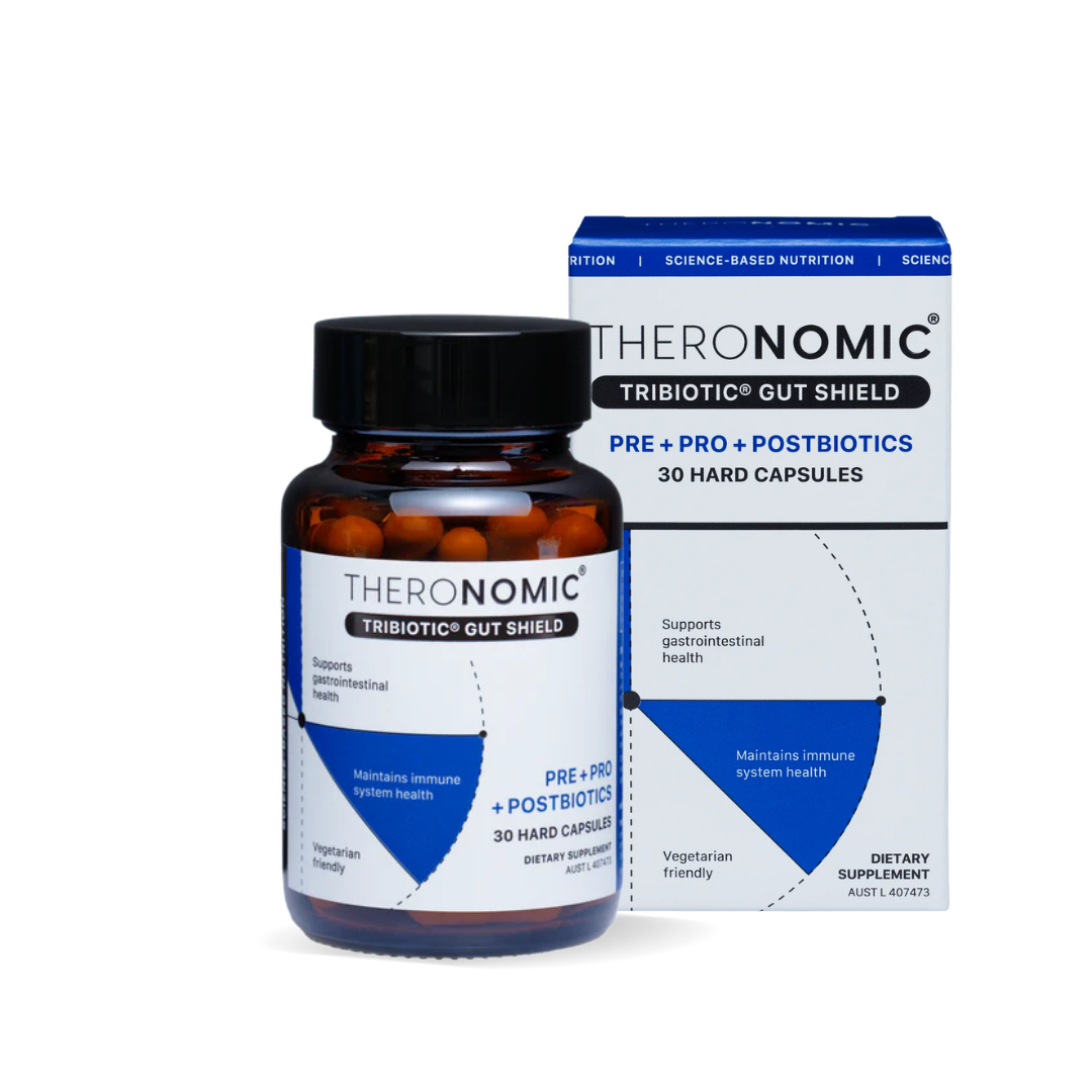 Theronomic Gut Shield Pre + Pro +PostBiotic