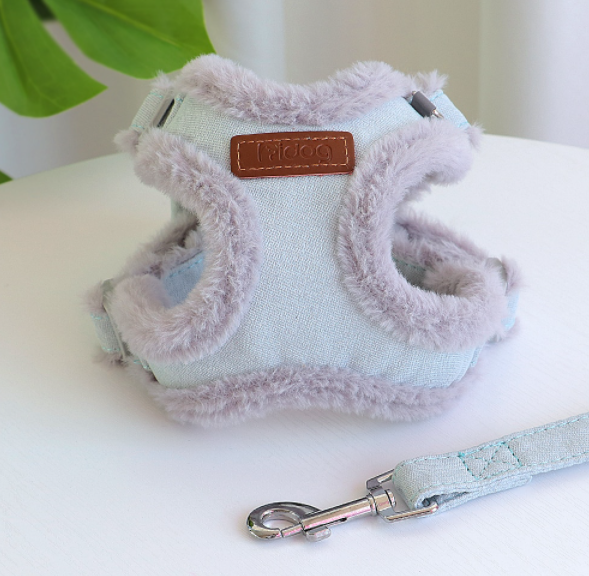 Miniature : Parure - Harnais Confort  /Laisse - Collection Winter is coming.