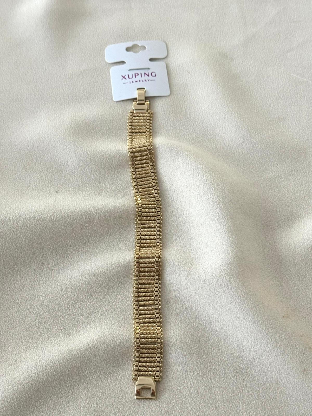 Kalın Hasır Xuping Bilekik 