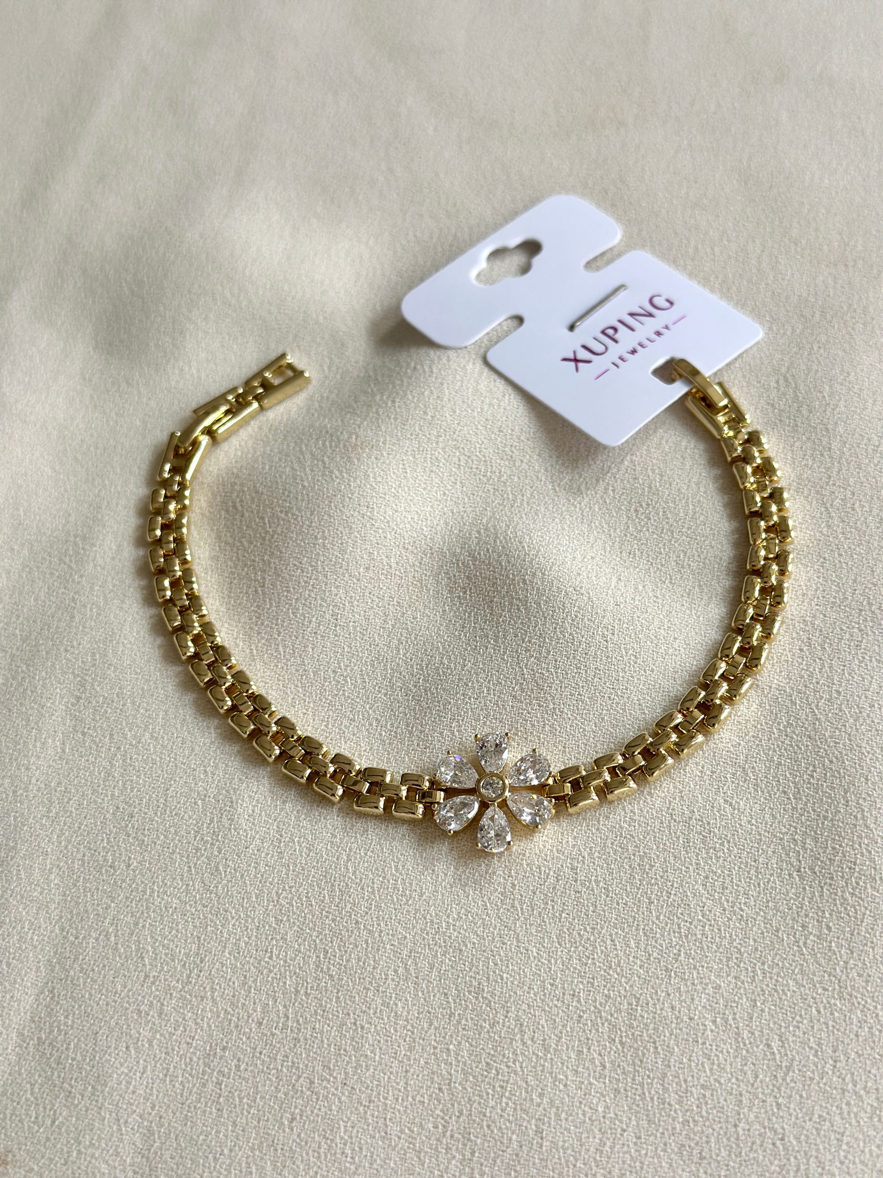 Çiçek Detay Xuping Bileklik 