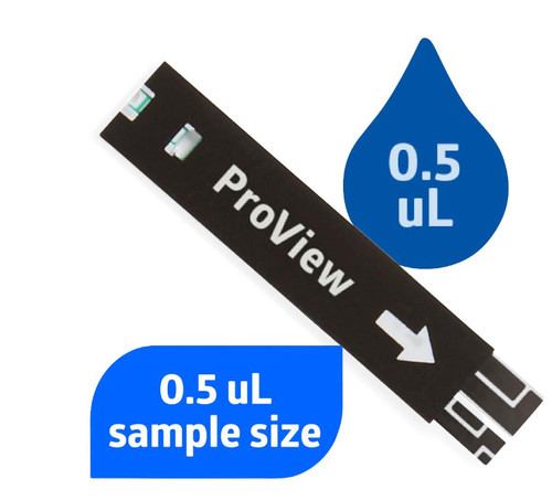 EvenCare ProView Glucose Test Strips | Bailey's Medical Equipment and ...