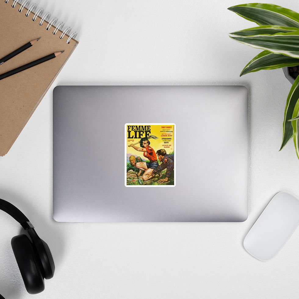 Thumbnail: "Femme Life" Bubble-free stickers