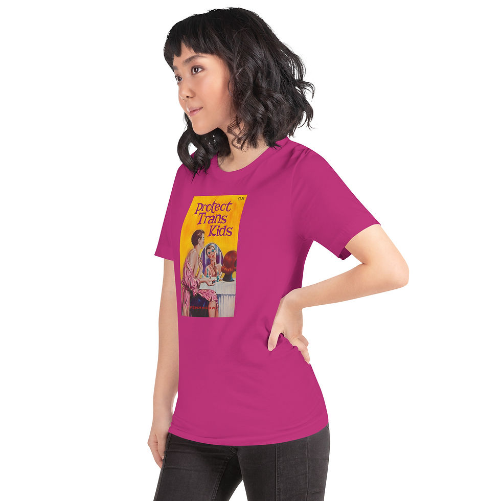 Thumbnail: "Protect Trans Kids" Unisex t-shirt
