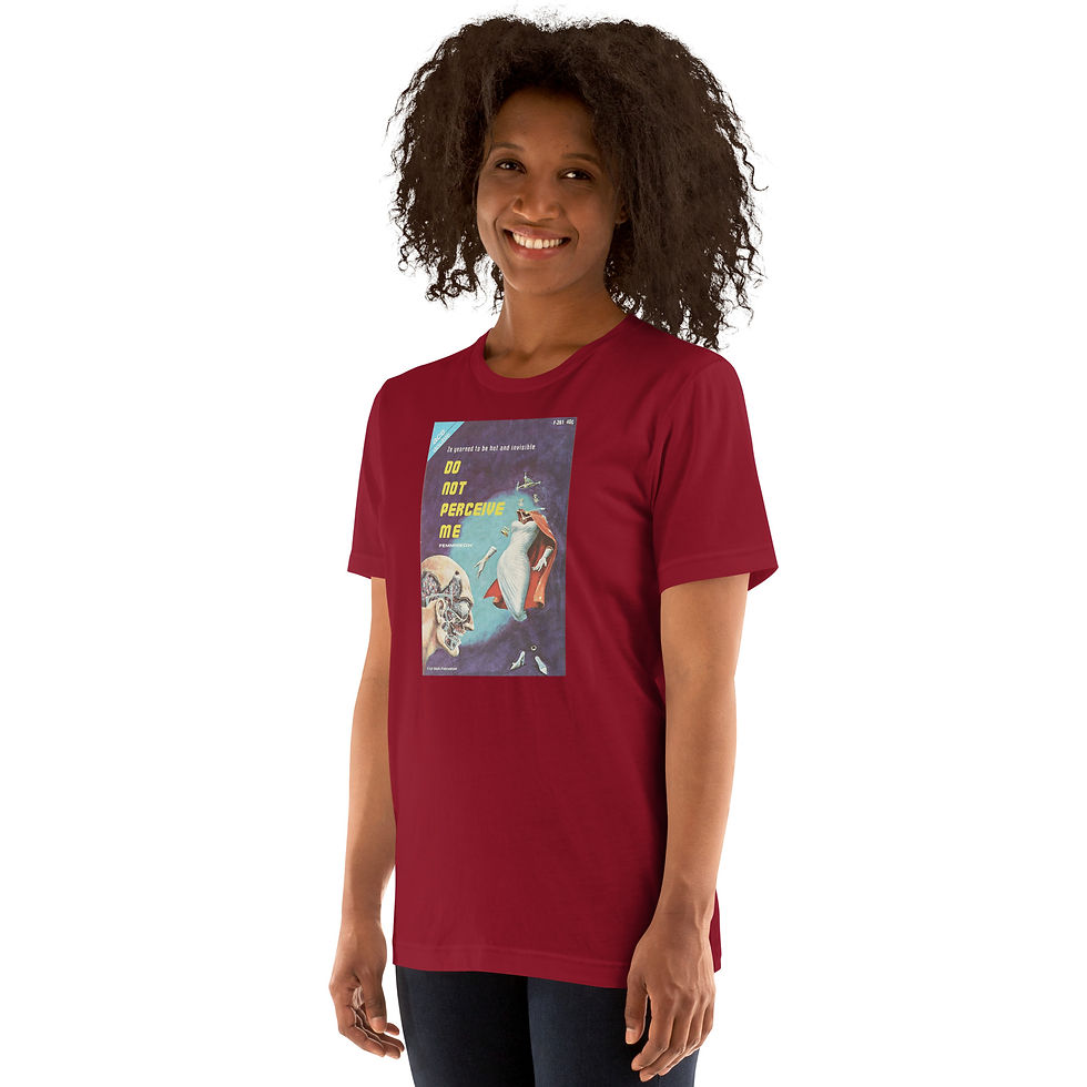 Thumbnail: "Do Not Perceive Me" Unisex t-shirt