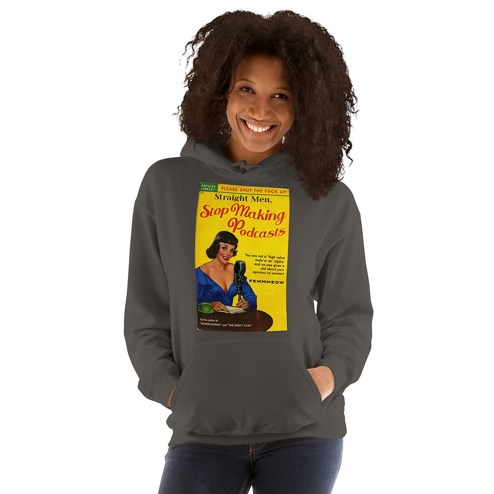 Thumbnail: "Stop Making Podcasts" Unisex Hoodie