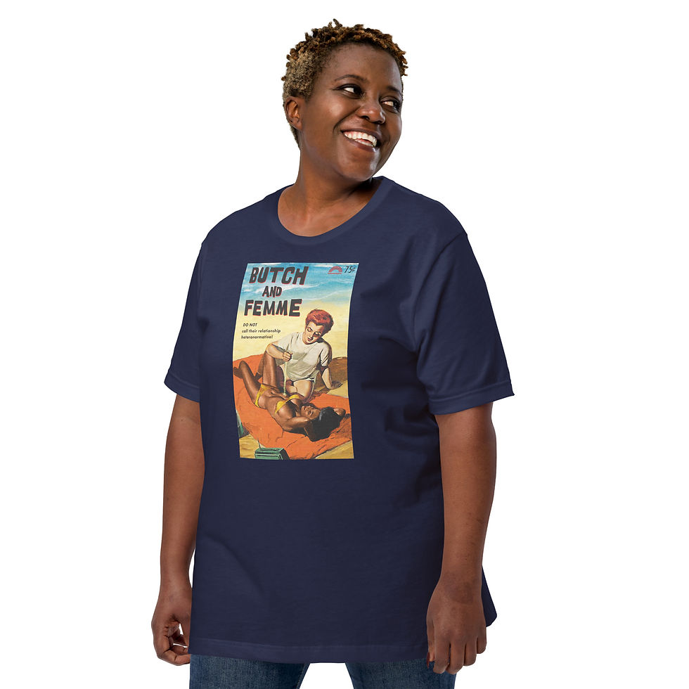 Thumbnail: "Butch and Femme" Unisex t-shirt