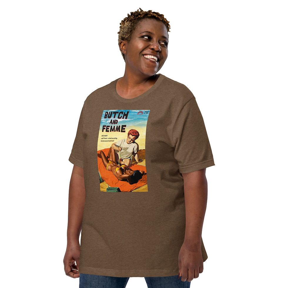 Thumbnail: "Butch and Femme" Unisex t-shirt
