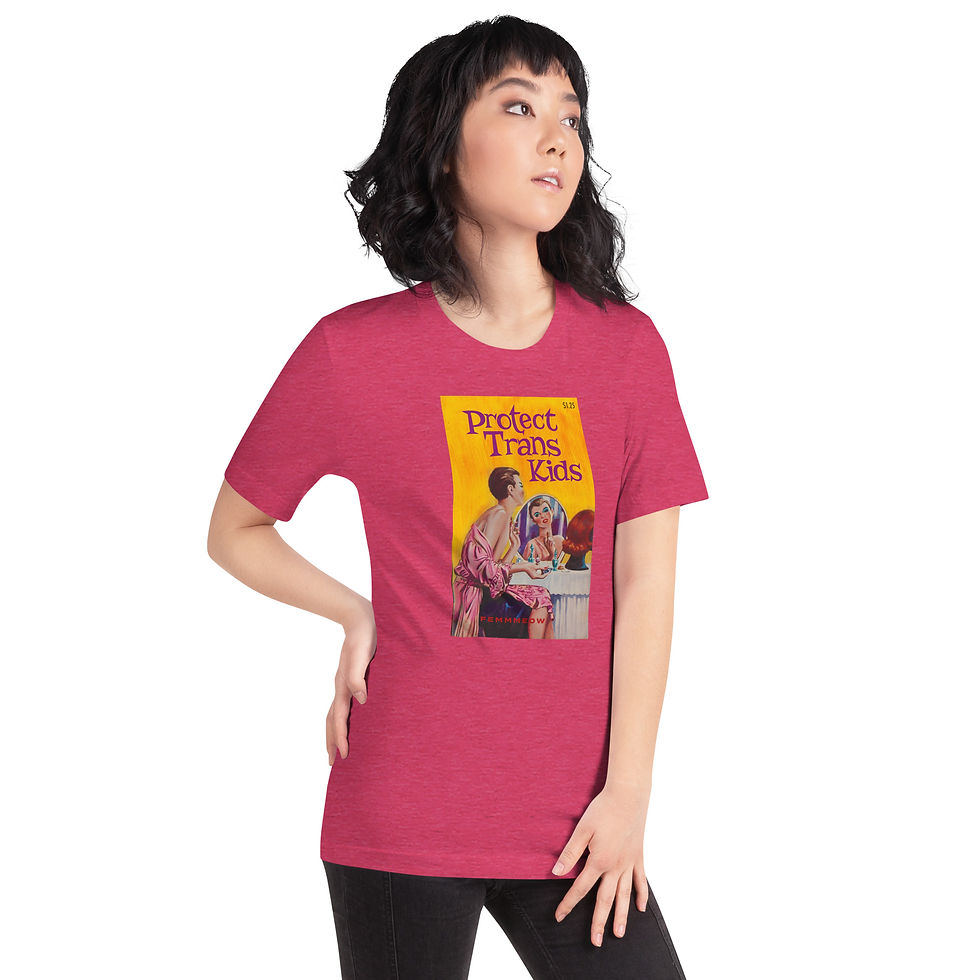 Thumbnail: "Protect Trans Kids" Unisex t-shirt