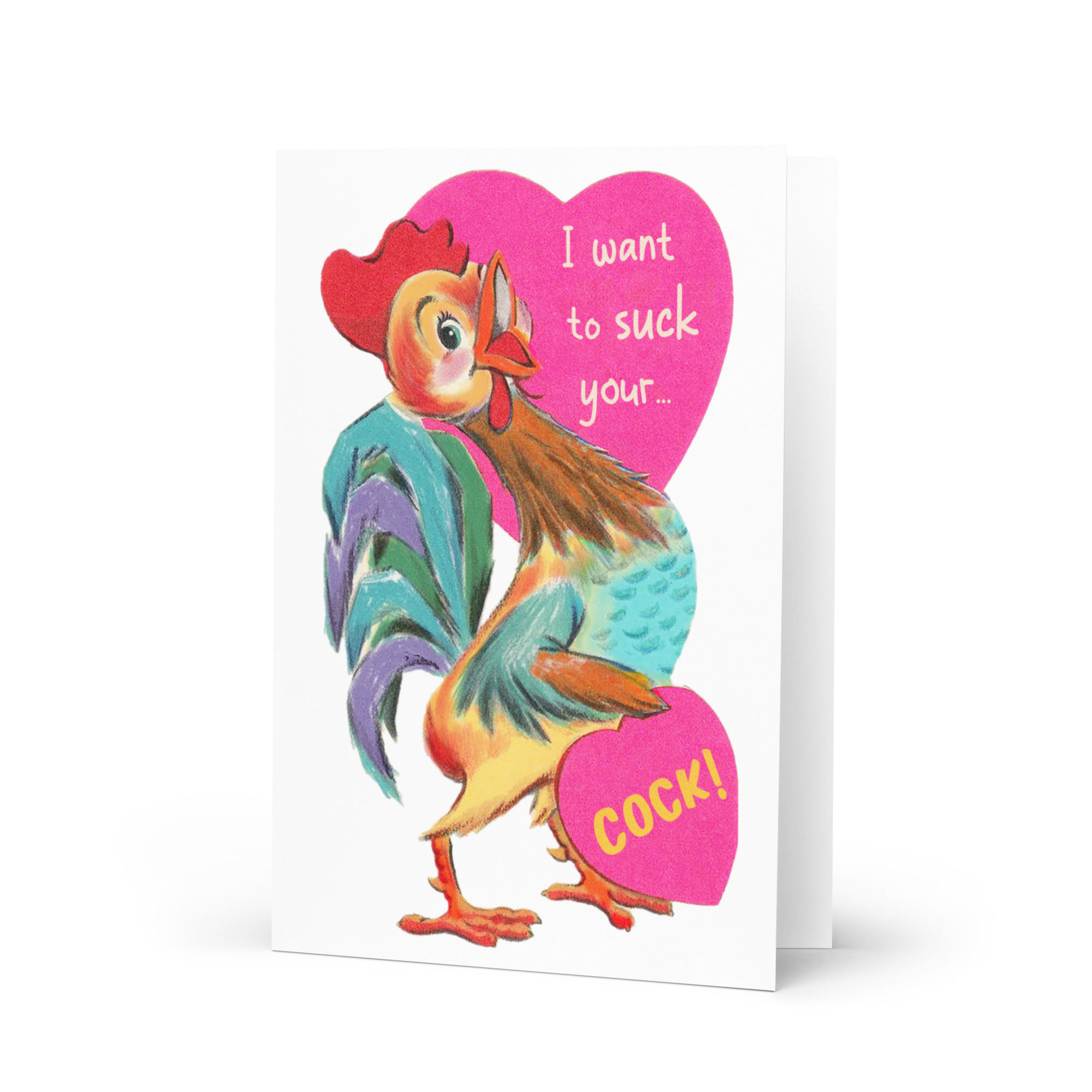 Suck Your Cock Greeting card