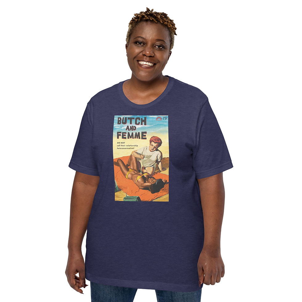 Thumbnail: "Butch and Femme" Unisex t-shirt