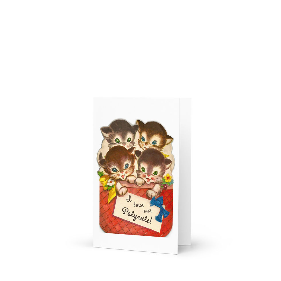 Thumbnail: I Love our Polycule Greeting card