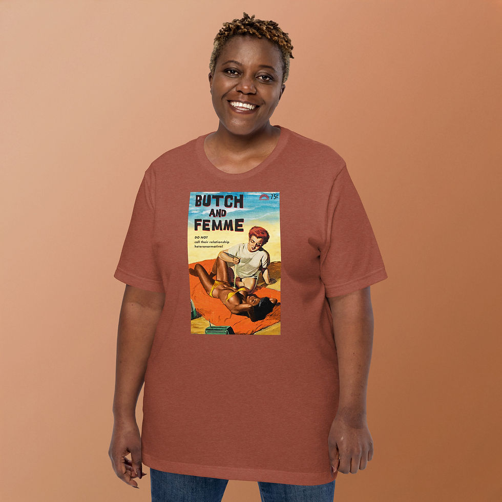 Thumbnail: "Butch and Femme" Unisex t-shirt