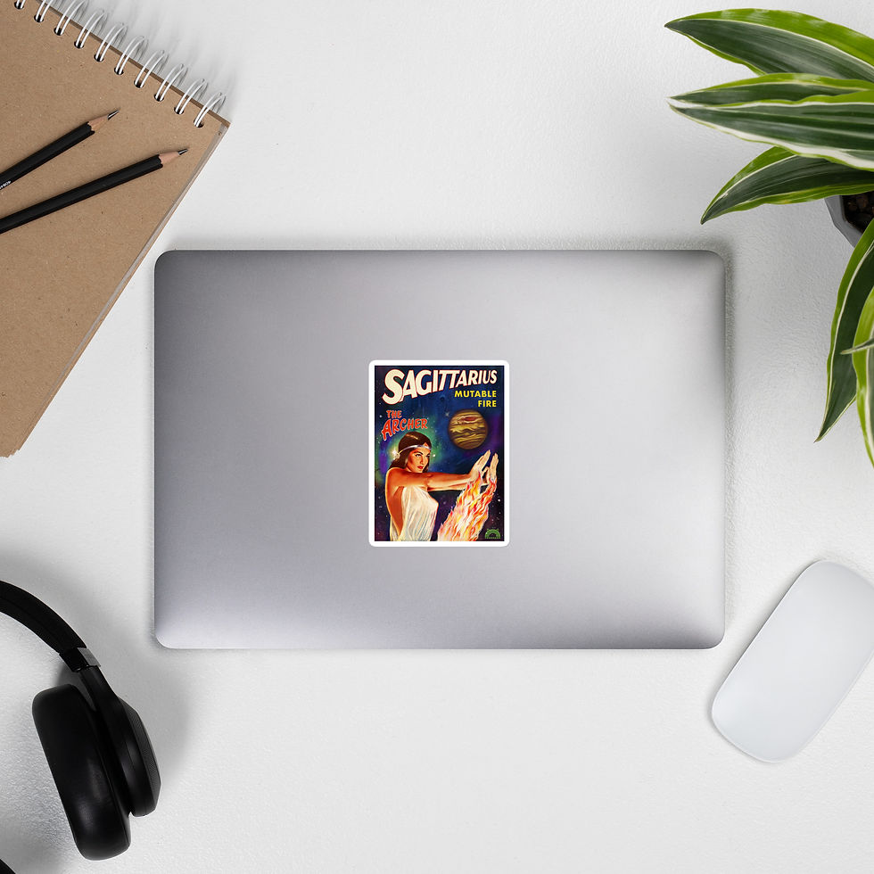 Thumbnail: Sagittarius Bubble-free stickers