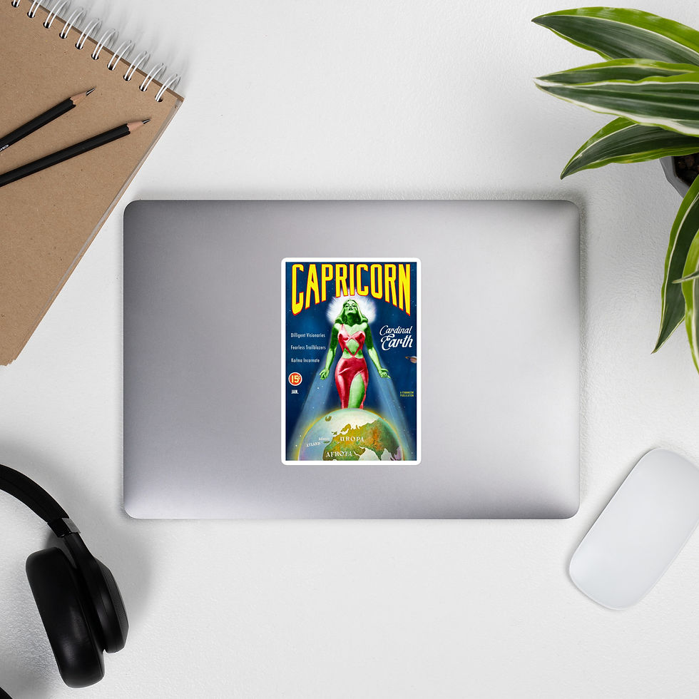 Thumbnail: Capricorn Bubble-free stickers