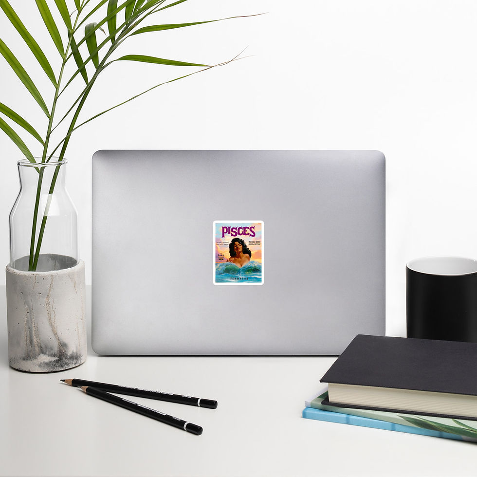 Thumbnail: Pisces Bubble-free stickers