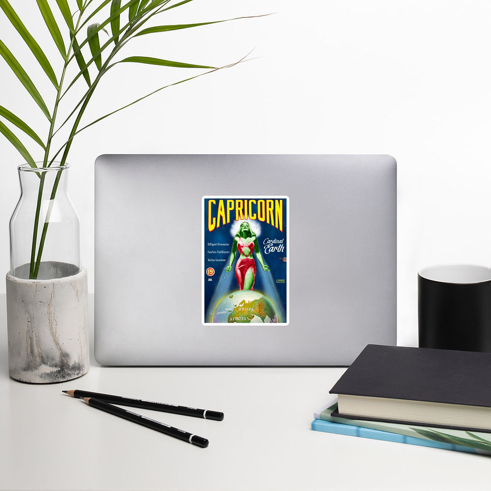 Thumbnail: Capricorn Bubble-free stickers