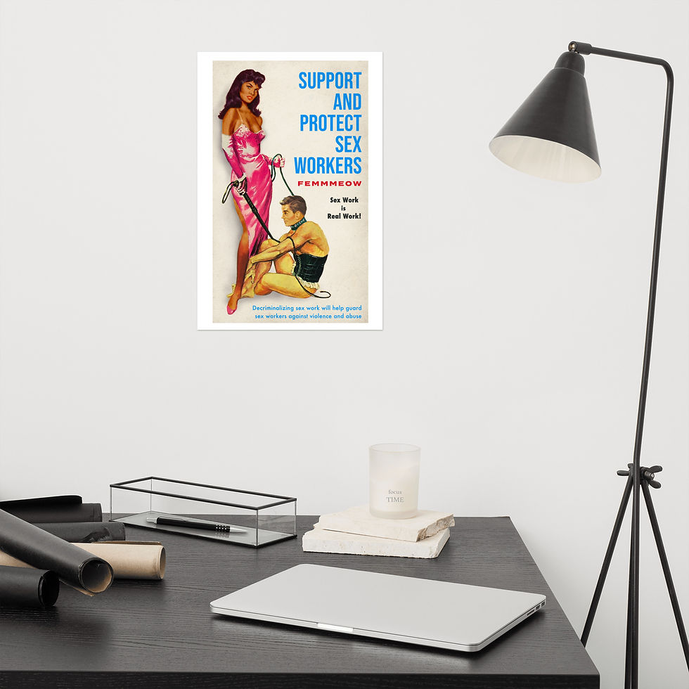 Thumbnail: "Support and Protect Sex Workers" Poster