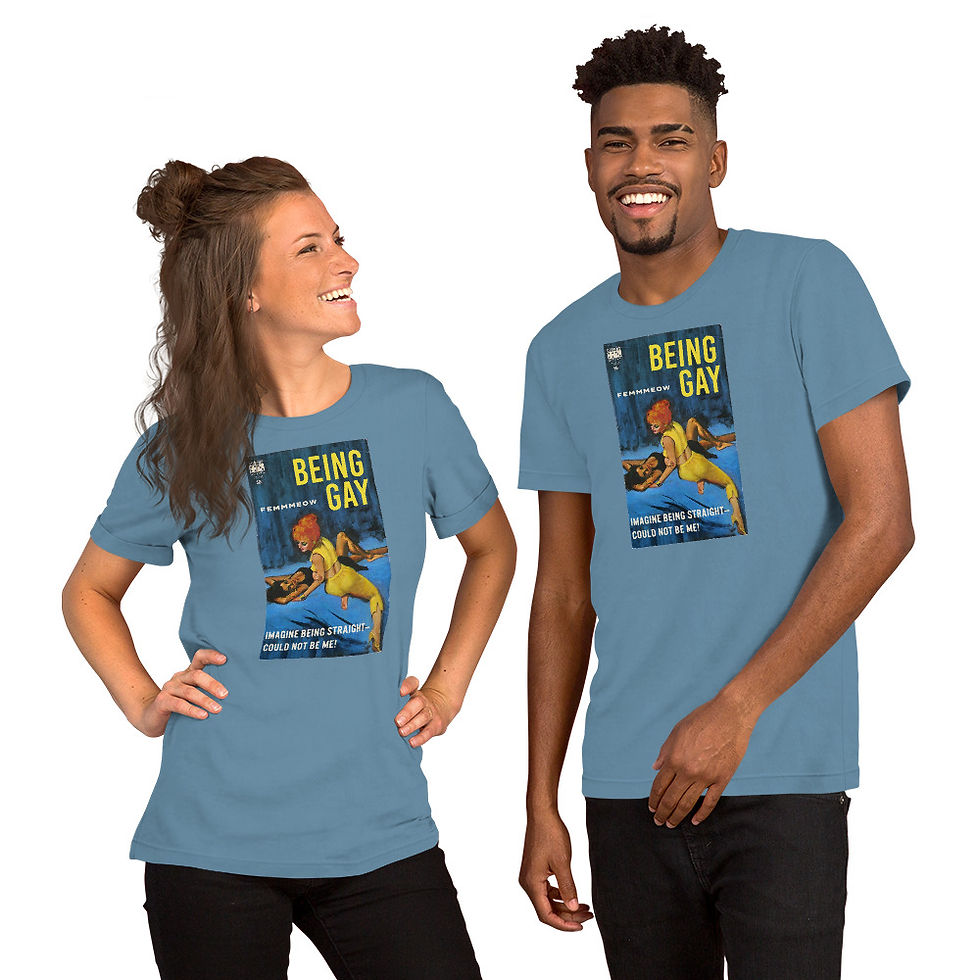Thumbnail: "Being Gay" Unisex t-shirt