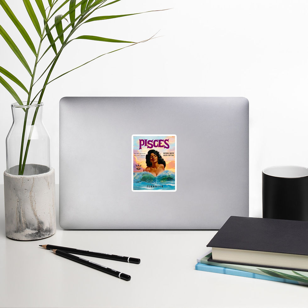 Thumbnail: Pisces Bubble-free stickers
