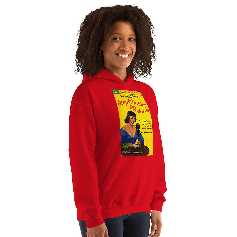Thumbnail: "Stop Making Podcasts" Unisex Hoodie