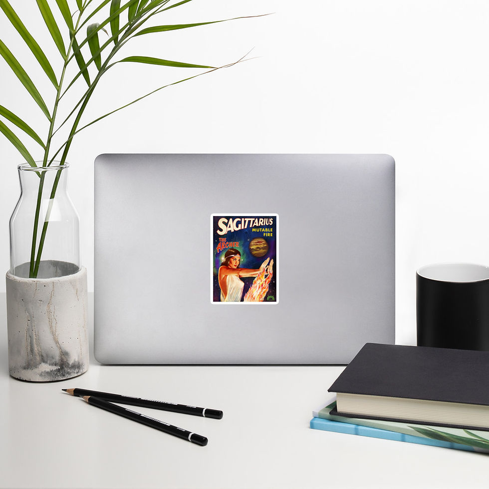 Thumbnail: Sagittarius Bubble-free stickers