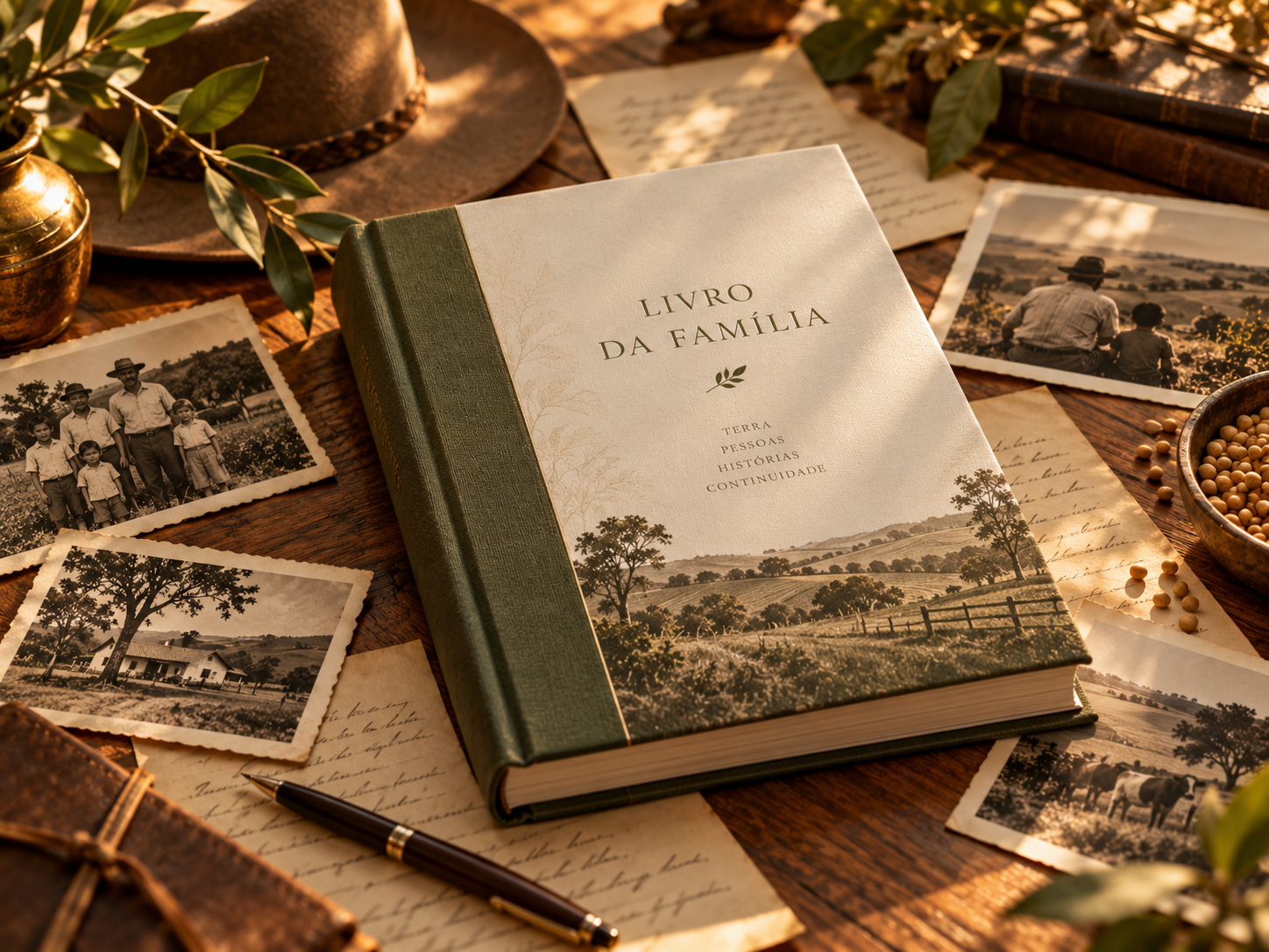 Livro e memória de uma família rural, imagem ilustrativa