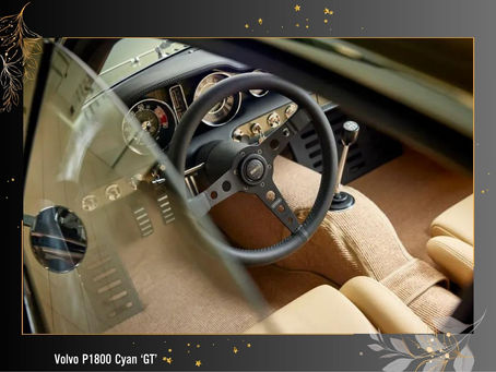 Volvo P1800 Cyan ‘GT’ - Phiên bản Restomod Lôi Cuốn của Mơ Của Bạn