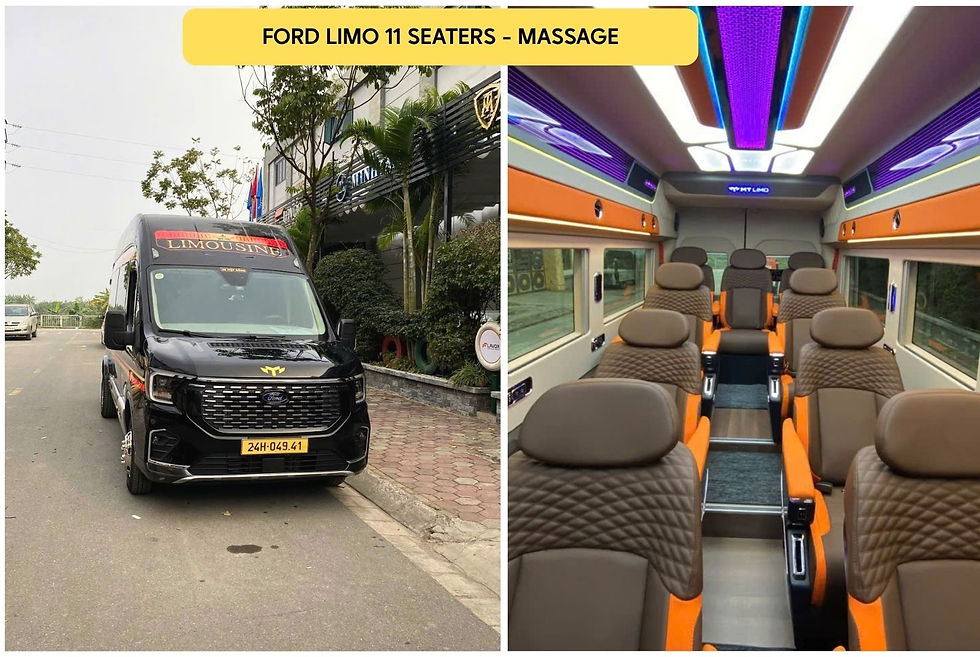 Bảng giá cho thuê xe Limousine 12 chỗ tại Bắc Ninh mới nhất