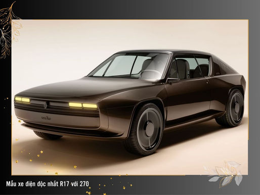 Mẫu xe điện độc nhất R17 với 270 mã lực - Tuyệt phẩm restomod đến từ Renault