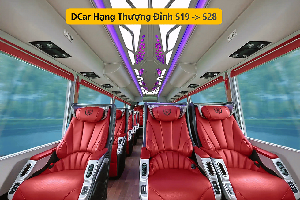DCar Hạng Thượng Đỉnh S19 -> S28: Chuẩn Mực Thuê Xe Limousine Cao Cấp Cho Đoàn VIP