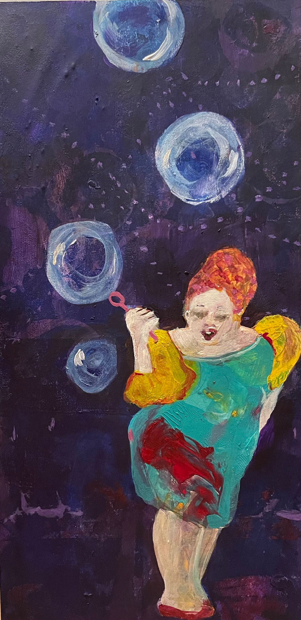 Gladys Always Gets to the Bubbles First