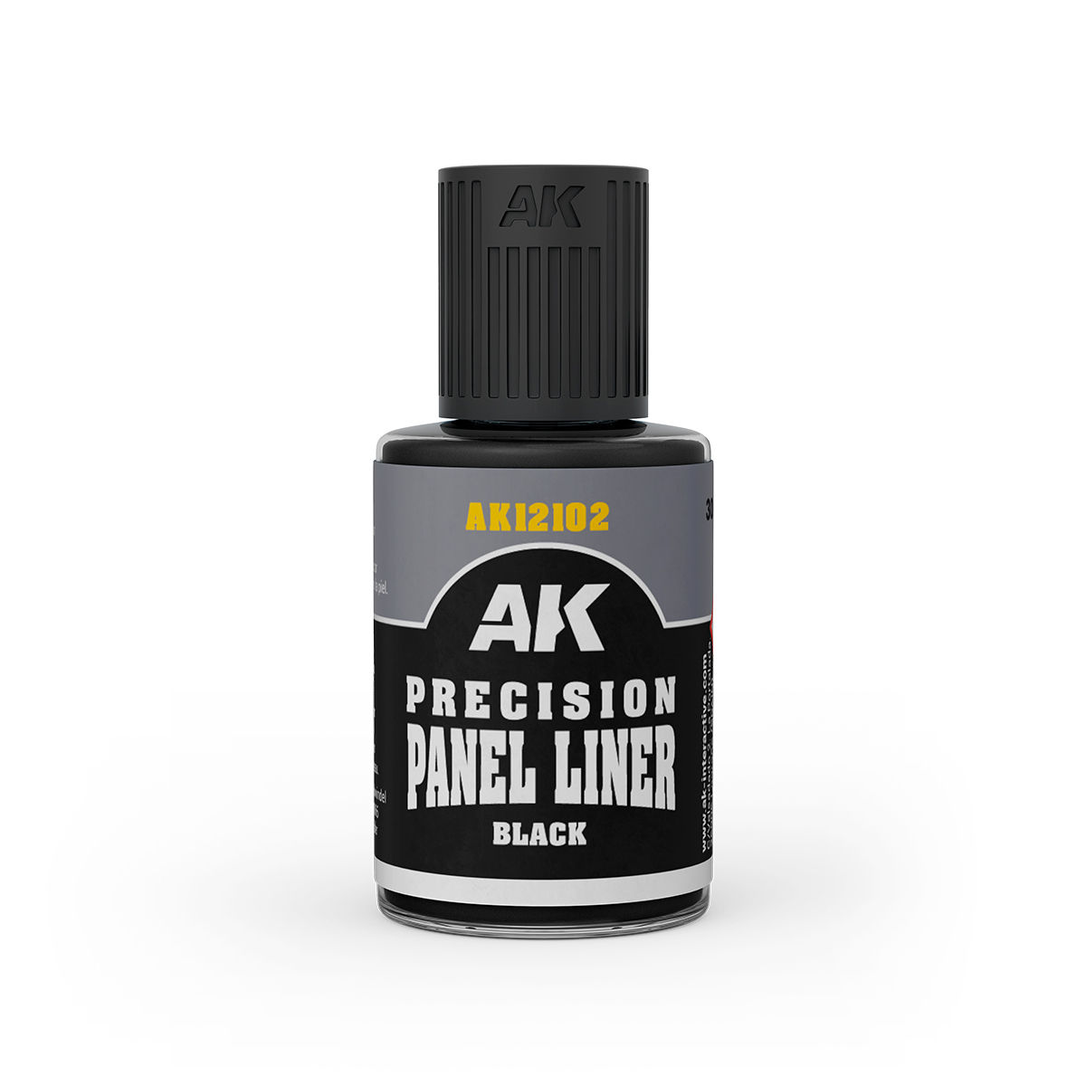 Black Precision Panel Liner - AK Interactive