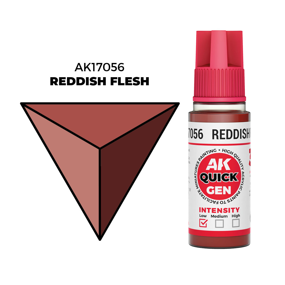AK Interactive Quick Gen - Reddish Flesh 18 ml