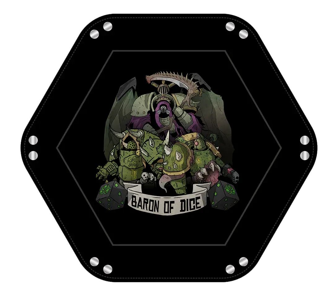 Plague - Premium Dice Tray - Baron of Dice