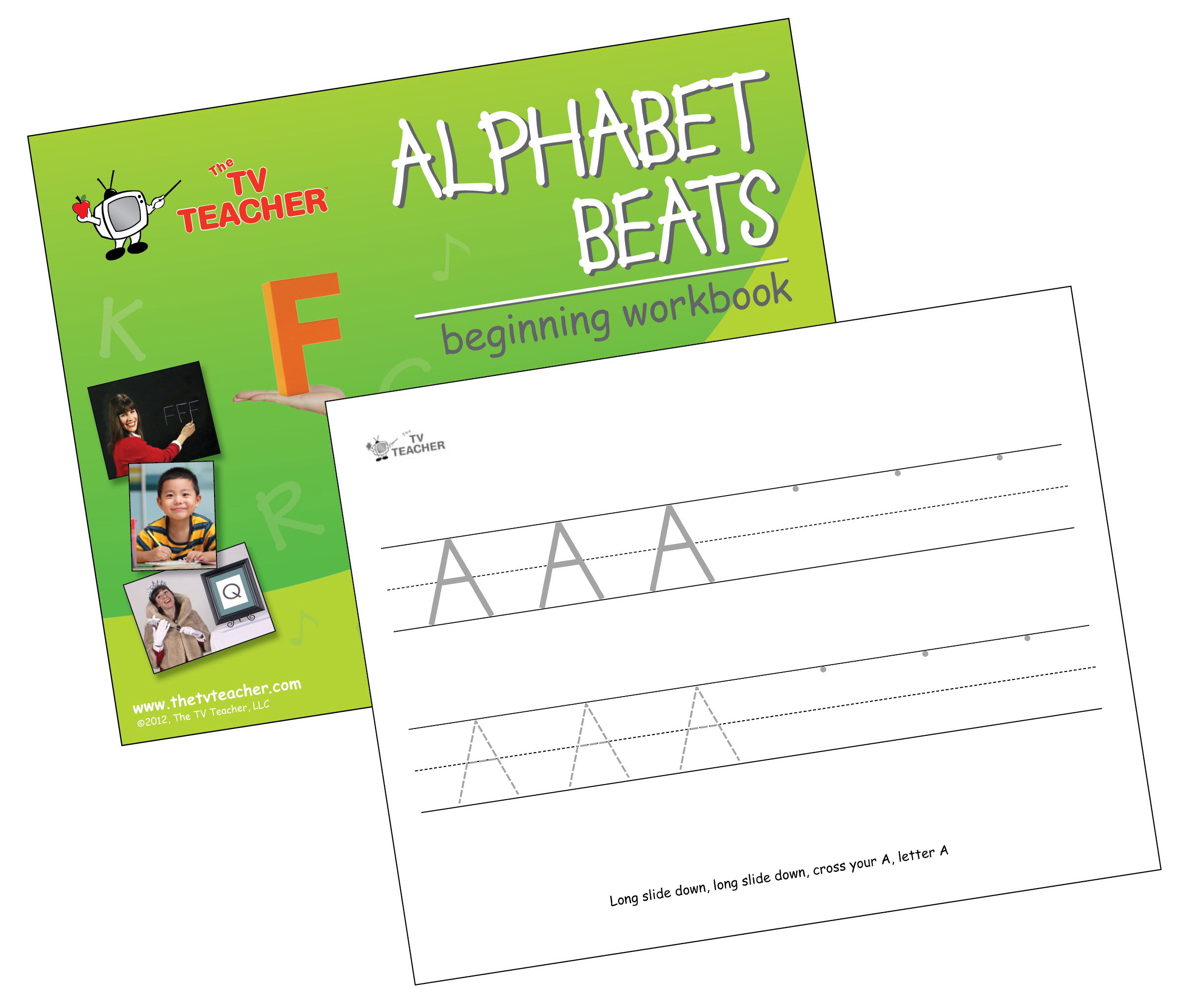 Alphabet Beats - UPPERCASE Beginning Workbook-downloadable PDF