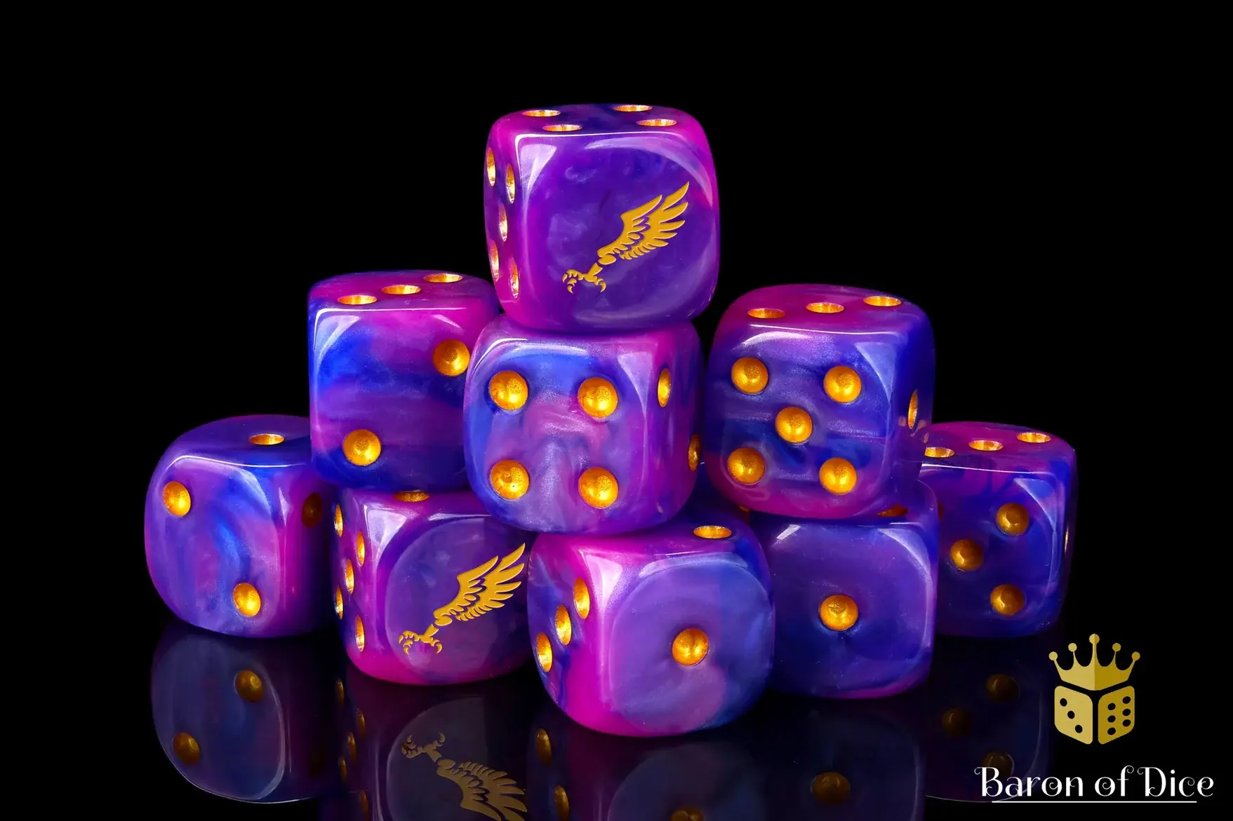 Children Of Profligacy Gold - Baron of Dice Round (25 Count)