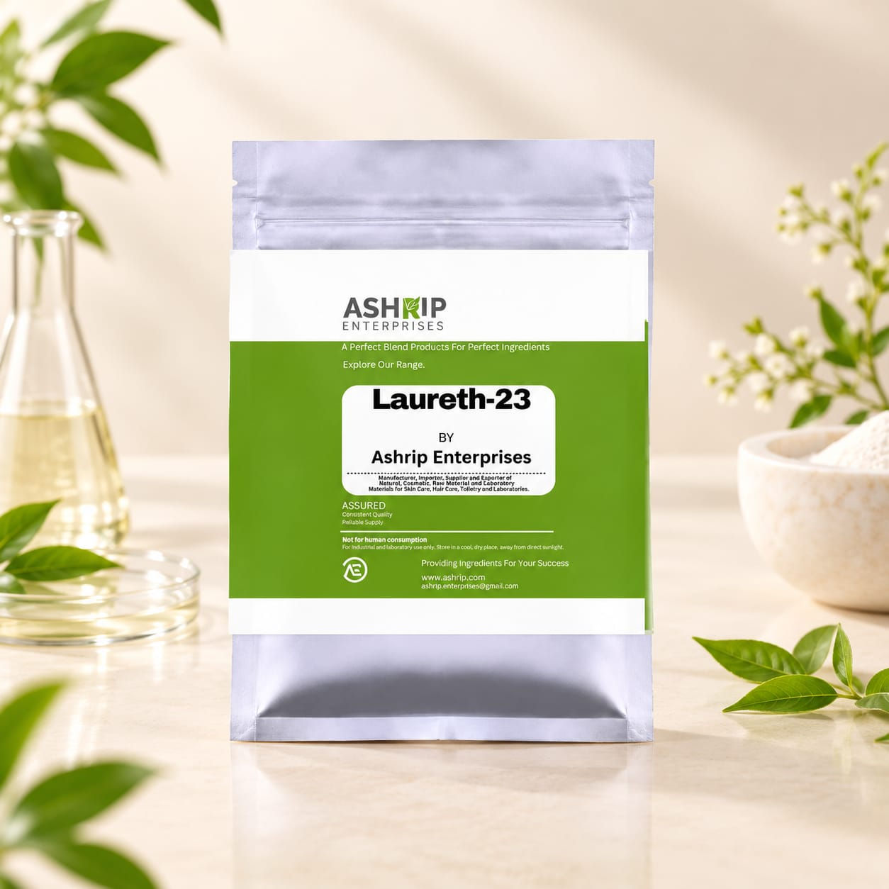 Laureth-23 Cosmetic Grade Emulsifier & Solubilizer for Creams, Lotions, Shampoos